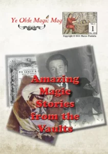 Ye olde magic mag volume 3 number 1 - marco pusterla - december 2016